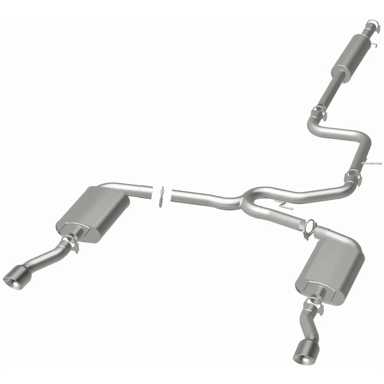 2014-2016 Chevy Impala Limited Direct-Fit Replacement Exhaust System 106-0326